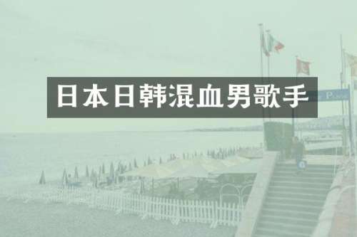 日本日韩混血男歌手