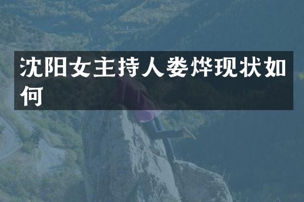 沈阳女主持人娄烨现状如何