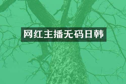 网红主播日韩