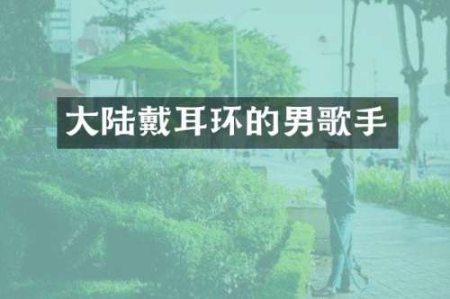 大陆戴耳环的男歌手