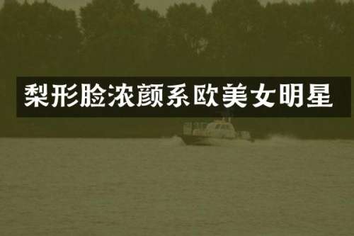 梨形脸浓颜系欧明星
