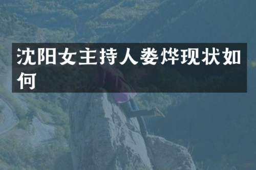沈阳女主持人娄烨现状如何