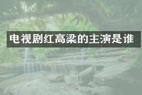 电视剧红高梁的主演是谁