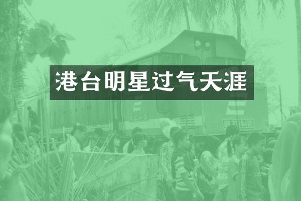港台明星过气天涯