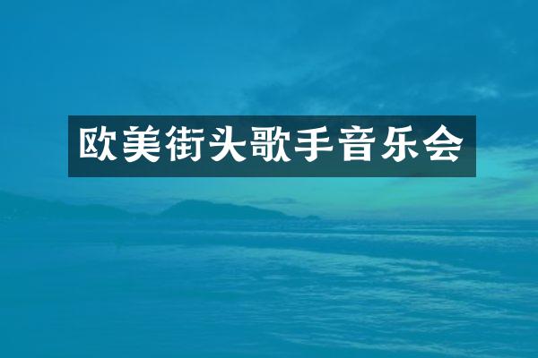 欧美街头歌手音乐会