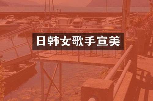日韩女歌手宣美