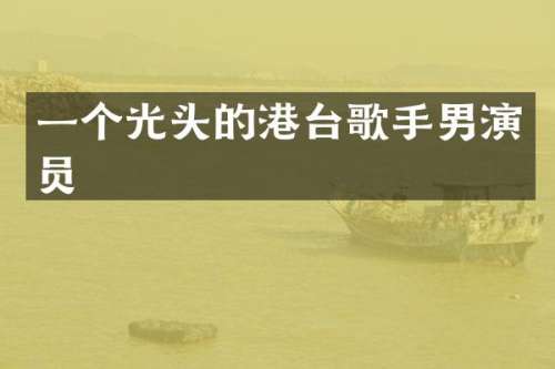 一个光头的港台歌手男演员