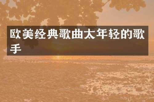 欧美经典歌曲太年轻的歌手