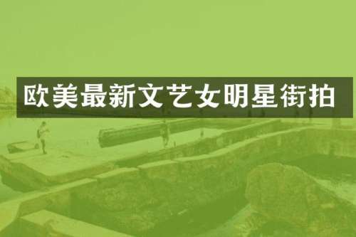 欧美最新文艺女明星街拍