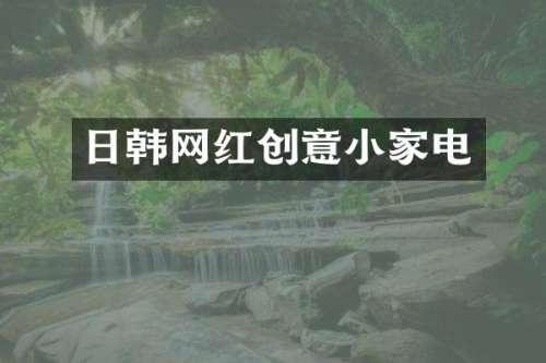 日韩网红创意小家电