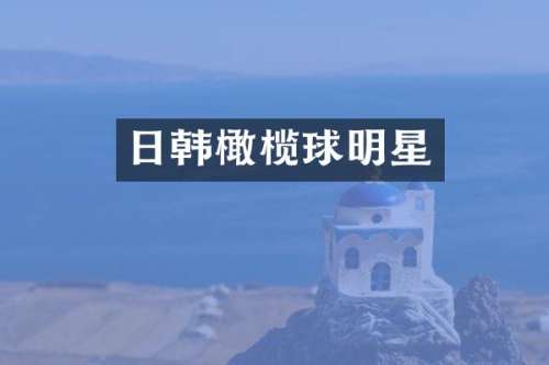 日韩橄榄球明星