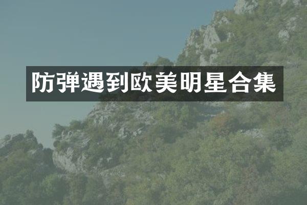 遇到欧美明星
