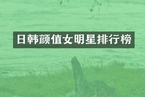 日韩颜值女明星排行榜