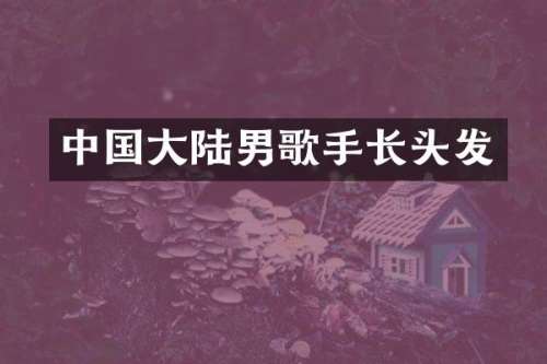 中国大陆男歌手长头发
