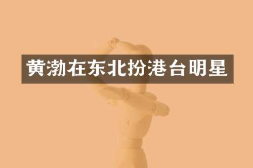 黄渤在东北扮港台明星