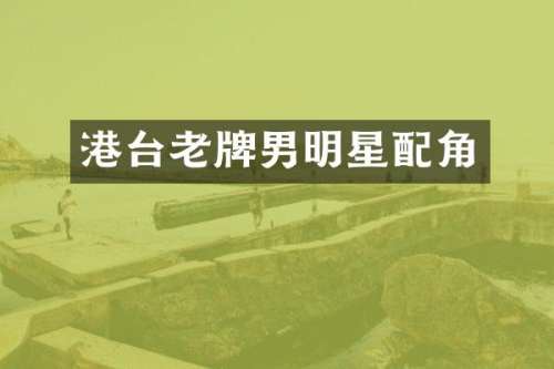 港台老牌男明星配角