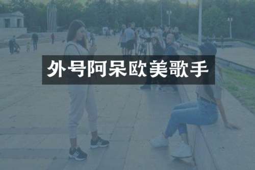 外号阿呆欧美歌手