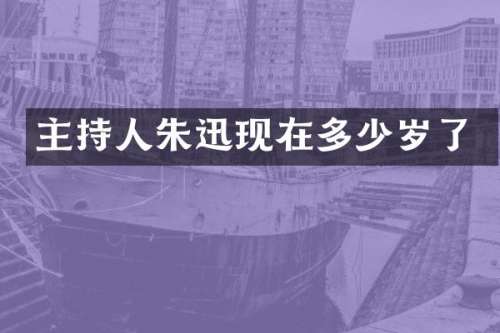 主持人朱迅现在了