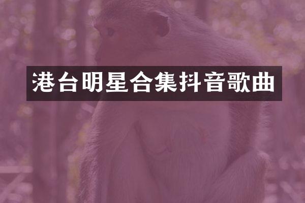 港台明星抖音歌曲