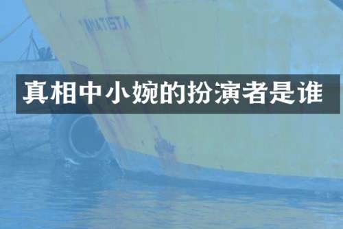 真相中小婉的扮演者是谁
