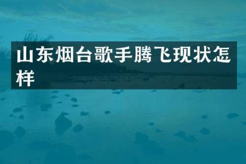 山东烟台歌手腾飞现状怎样