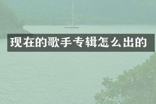 现在的歌手专辑怎么出的