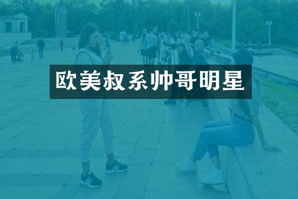 欧美叔系帅哥明星