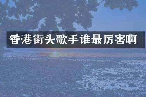 香港街头歌手谁最厉害啊
