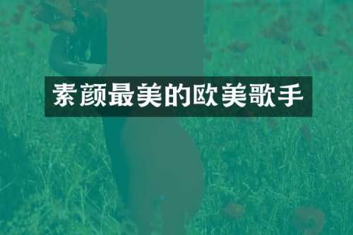 素颜最美的欧美歌手