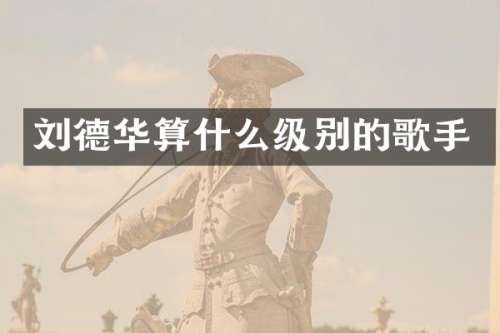 刘德华算什么级别的歌手