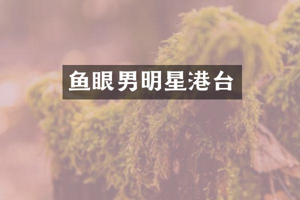 鱼眼男明星港台