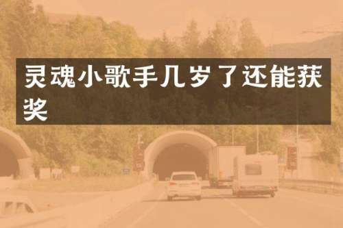 灵魂小歌手几岁了还能