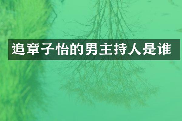 追章子怡的男主持人是谁
