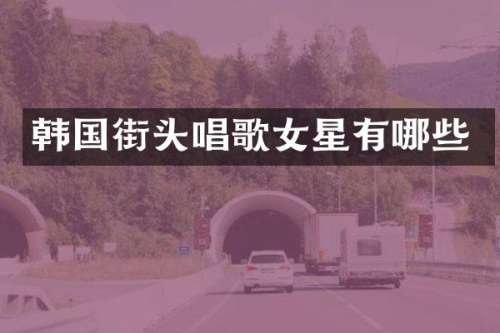 韩国街头唱歌女星有哪些