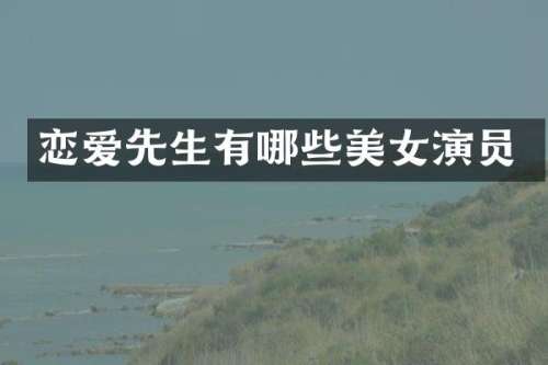 恋爱先生有哪些演员