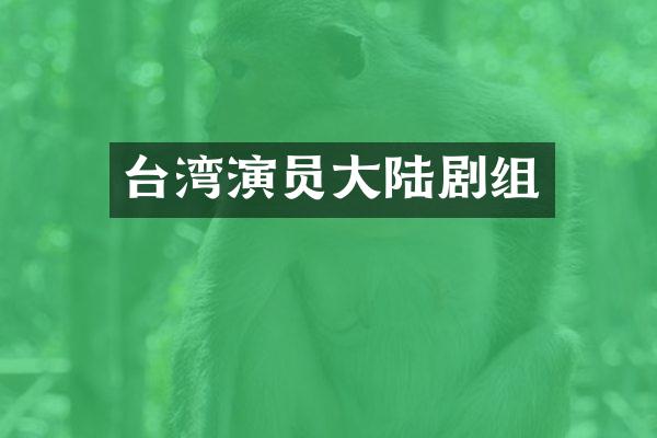 台湾演员大陆剧组
