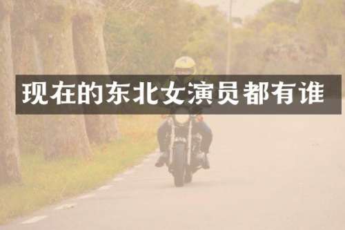 现在的东北女演员都有谁