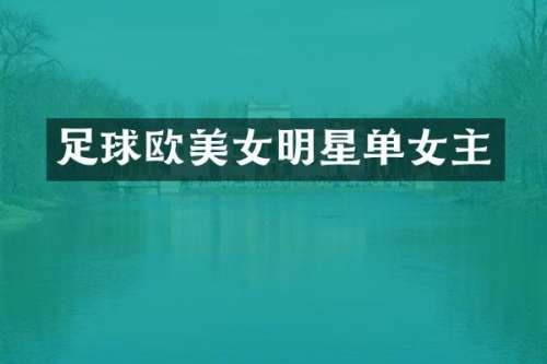 足球欧明星单女主
