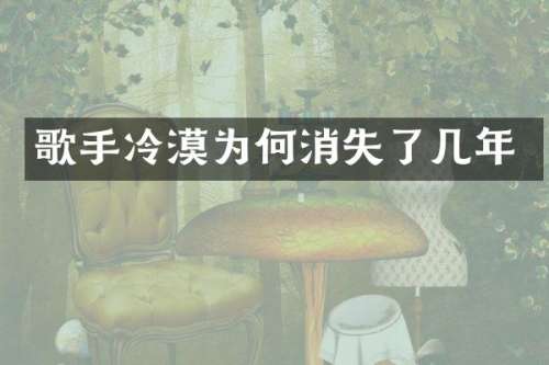 歌手冷漠为何消失了几年