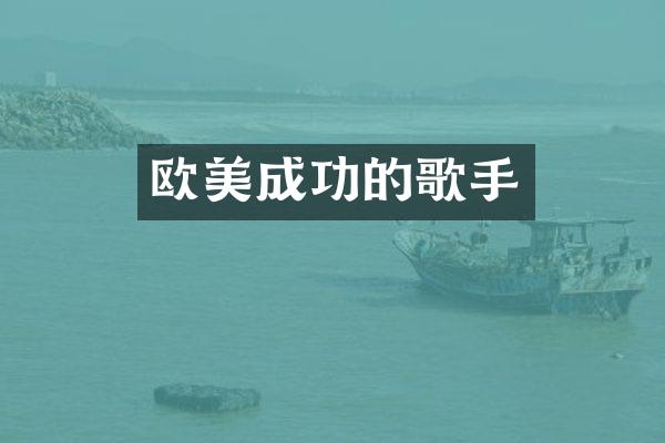 欧美成功的歌手