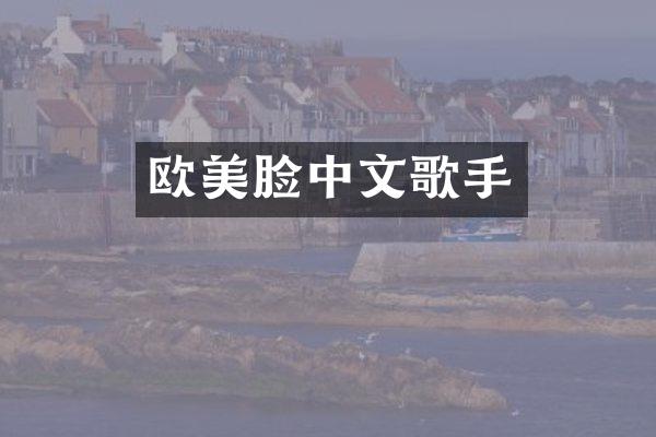 欧美脸中文歌手
