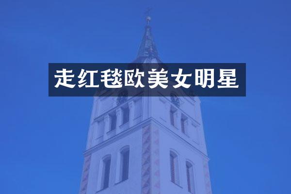 走红毯欧明星