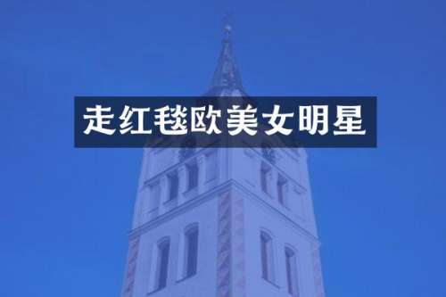 走红毯欧明星
