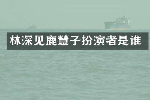 林深见鹿慧子扮演者是谁