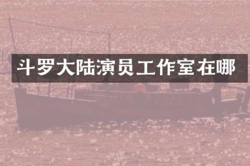 斗罗大陆演员工作室在哪