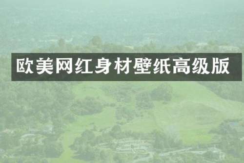 欧美网红身材壁纸高级版
