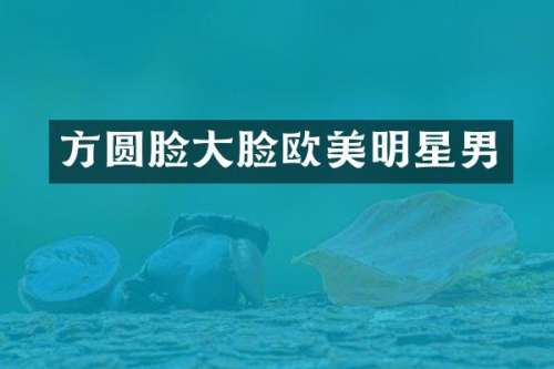 方圆脸大脸欧美明星男