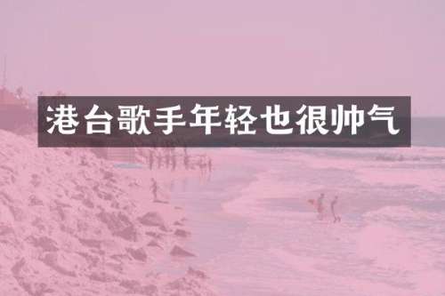 港台歌手年轻也很帅气