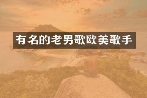 有名的老男歌欧美歌手