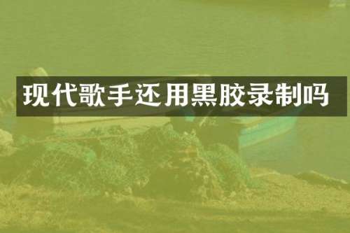 现代歌手还用黑胶录制吗